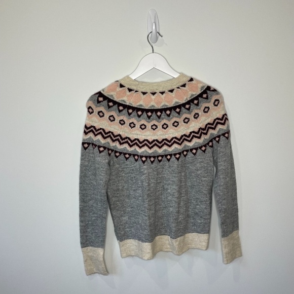Halogen x Atlantic-Pacific Gray Pullover Sweater - Picture 6 of 6